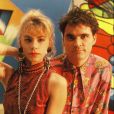 Archives - Daniel Chenevez et Muriel Moreno, du groupe Niagara. Non daté.
