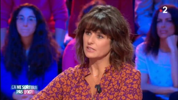 Faustine Bollaert dévoile ce qu'elle ne dira jamais à ses parents, dans "Ca ne sortira pas d'ici", le 23 octobre 2019, sur France 2