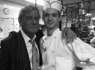 Léonard Trierweiler : Rare photo avec son père Denis, "très fier"