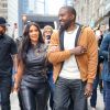 Kim Kardashian et Kanye West à New York. Le 25 octobre 2019.