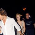  Paris Hilton et Stavros Niarchos au VIP Room de Saint Tropez le 31 juillet 2006. 
  