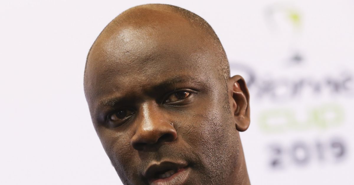 Lilian Thuram lors de la 9e édition de la Diomède Cup au ...