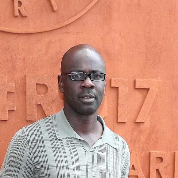 Lilian Thuram au village lors des internationaux de France de Roland-Garros à Paris, le 31 mai 2017. © Dominique Jacovides - Cyril Moreau/ Bestimage
