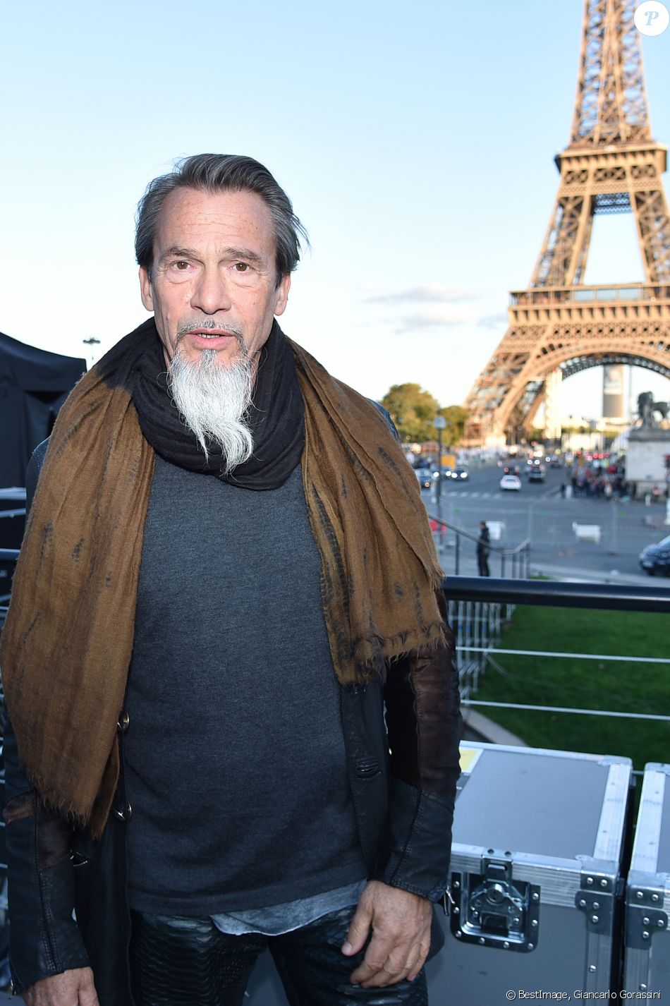 Exclusif Florent Pagny Repetitions Du Concert Anniversaire Des 130 Ans De La Tour Eiffel A Paris Diffuse Le 26 Octobre Sur France 2 C Giancarlo Gorassini Purepeople