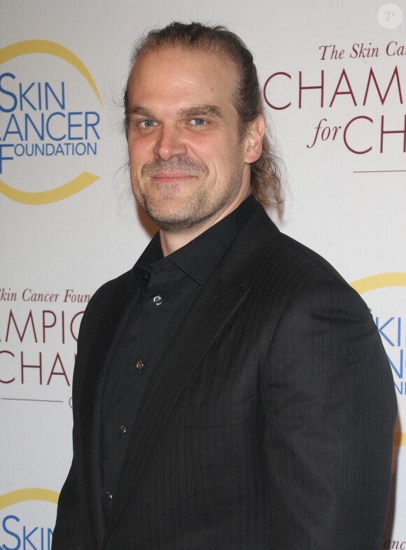 David Harbour au gala Champions for Change à New York, le 17 octobre 2019