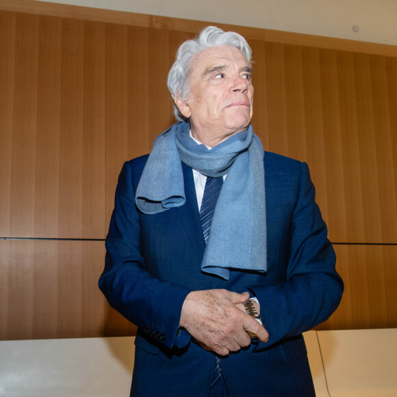 Bernard Tapie - Tribunal de Paris, 11e chambre correctionnelle, 2ème section, à Paris le 4 avril 2019. ©Pierre Perusseau / Bestimage