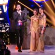 Linda Hardy et Christophe Licata lors du prime de "Danse avec le stars 2019" du 2 novembre, sur TF1