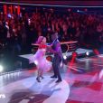 Ladji Doucouré et Inès Vandamme lors du prime de "Danse avec les stars 2019" du 2 novembre, sur TF1