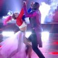 Ladji Doucouré et Inès Vandamme lors du prime de "Danse avec les stars 2019" du 2 novembre, sur TF1