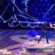 Inès Vandamme et Ladji Doucouré lors du face-à-face, dans "Danse avec les stars 2019", le 2 novembre, sur TF1
