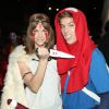 Barbara Palvin et son compagnon Dylan Sprouse - Soirée "Heidi Klum Halloween Party" à New York, le 31 octobre 2019.
