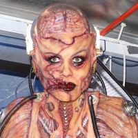 Heidi Klum : Atroce alien pour Halloween, avec son mari et des stars morbides