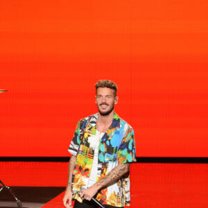 Exclusif - Matt Pokora (M.Pokora) - Enregistrement de l'émission TV "La Chanson Secrète 3", qui sera diffusée le vendredi 1er novembre à 21h00 sur TF1. Après le succès de la première édition, "La Chanson Secrète", présentée par N.Aliagas et produite par DMLS TV, revient sur TF1. 10 artistes ne savent rien de ce qui va se passer pour eux ! Ils ont accepté de jouer le jeu, de se laisser totalement surprendre, émouvoir, parfois même déstabiliser car ils vont découvrir en même temps que les téléspectateurs une surprise : une chanson qui leur rappelle un souvenir important de leur vie revisitée et réinterprétée par un artiste. Les téléspectateurs seront aux premières loges pour vivre ces moments d'intimité musicale rare. Et, en bonus, de nombreux invités inattendus et des proches de l'artiste assis dans le fauteuil viendront l'émouvoir. Le 25 juin 2019 © Gaffiot-Perusseau / Bestimage