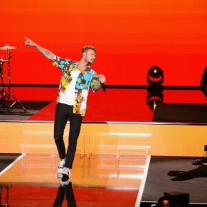 Exclusif - Matt Pokora (M.Pokora) - Enregistrement de l'émission TV "La Chanson Secrète 3", qui sera diffusée le vendredi 1er novembre à 21h00 sur TF1. Après le succès de la première édition, "La Chanson Secrète", présentée par N.Aliagas et produite par DMLS TV, revient sur TF1. 10 artistes ne savent rien de ce qui va se passer pour eux ! Ils ont accepté de jouer le jeu, de se laisser totalement surprendre, émouvoir, parfois même déstabiliser car ils vont découvrir en même temps que les téléspectateurs une surprise : une chanson qui leur rappelle un souvenir important de leur vie revisitée et réinterprétée par un artiste. Les téléspectateurs seront aux premières loges pour vivre ces moments d'intimité musicale rare. Et, en bonus, de nombreux invités inattendus et des proches de l'artiste assis dans le fauteuil viendront l'émouvoir. Le 25 juin 2019 © Gaffiot-Perusseau / Bestimage