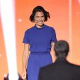 Exclusif - Alessandra Sublet - Enregistrement de l'émission TV "La Chanson Secrète 3", qui sera diffusée le vendredi 1er novembre à 21h00 sur TF1. Après le succès de la première édition, "La Chanson Secrète", présentée par N.Aliagas et produite par DMLS TV, revient sur TF1. 10 artistes ne savent rien de ce qui va se passer pour eux ! Ils ont accepté de jouer le jeu, de se laisser totalement surprendre, émouvoir, parfois même déstabiliser car ils vont découvrir en même temps que les téléspectateurs une surprise : une chanson qui leur rappelle un souvenir important de leur vie revisitée et réinterprétée par un artiste. Les téléspectateurs seront aux premières loges pour vivre ces moments d'intimité musicale rare. Et, en bonus, de nombreux invités inattendus et des proches de l'artiste assis dans le fauteuil viendront l'émouvoir. Le 25 juin 2019 © Gaffiot-Perusseau / Bestimage