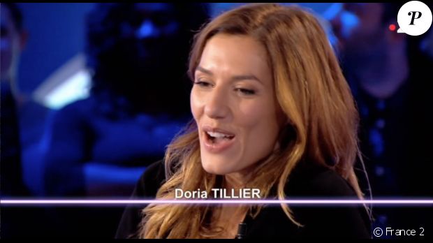 Doria Tillier sur le plateau de l&#039;émission &quot;On n&#039;est pas couché&quot; sur France 2. Le 2 novembre 2019.
