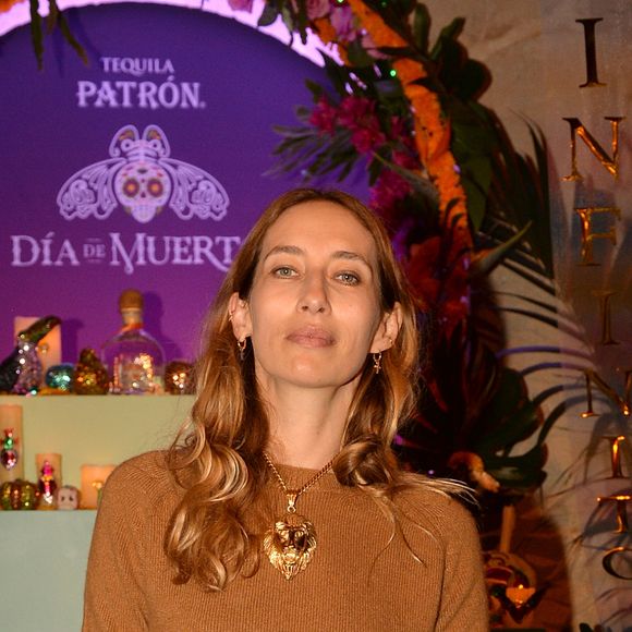 Alexandra Golovanoff à la soirée "Dia De Muertos" organisée par la marque Téquila Patron dans le but de faire découvrir le rituel de Dia de Muertos (le jour de smorts), célébration mexicaine inscrite au patrimoine culturel immatériel de l'humanité de l'UNESCO. Pour l'occasion, la marque Tequila Patron a reçu ses convives au Club de la Nature et de la Chasse, transformé pour l'occasion en véritable hacienda mexicaine, un univers folklorique et coloré. Paris. le 1er novembre 2019. © Ramsamy Veeren/Bestimage