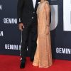 Will Smith embrasse sa femme Jada Pinkett Smith à l'avant-première du film "Gemini Man" au cinéma Chinese Theatre à Los Angeles, Californie, Etats-Unis, le 6 octobre 2019. © Birdie Thompson/AdMedia/Zuma Press/Bestimage