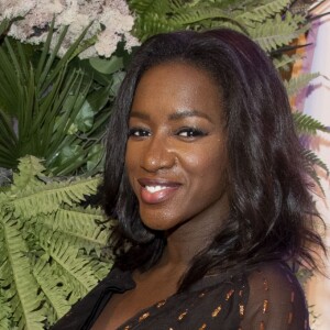 Hapsatou Sy (enceinte de son deuxième enfant) - Inauguration du Concept Store Maison 123 Paris et HapsatouSy rue de la Chaussée d'Antin dans le 9ème arrondissement de Paris, France, le 19 septembre 2019. © Pierre Perusseau/Bestimage
