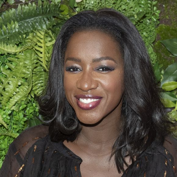 Hapsatou Sy (enceinte de son deuxième enfant) - Inauguration du Concept Store Maison 123 Paris et HapsatouSy rue de la Chaussée d'Antin dans le 9ème arrondissement de Paris, France, le 19 septembre 2019. © Pierre Perusseau/Bestimage