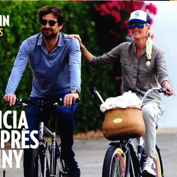 Laeticia Hallyday et Pascal Balland en couverture de "Paris Match" le 7 novembre 2019.