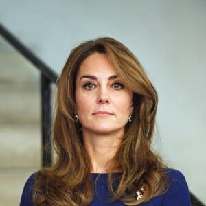 Kate Middleton et le prince William au lancement de l'association caritative "National Emergencies Trust" à l'Eglise St Martin-in-the-Fields à Londres, le 7 novembre 2019.