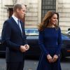 Kate Middleton et le prince William au lancement de l'association caritative "National Emergencies Trust" à l'Eglise St Martin-in-the-Fields à Londres, le 7 novembre 2019.