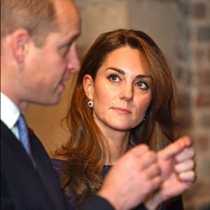 Kate Middleton et le prince William au lancement de l'association caritative "National Emergencies Trust" à l'Eglise St Martin-in-the-Fields à Londres, le 7 novembre 2019.