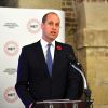Le prince William au lancement de l'association caritative "National Emergencies Trust" à l'Eglise St Martin-in-the-Fields à Londres, le 7 novembre 2019.