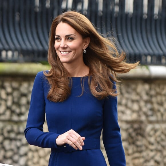 Kate Middleton et le prince William au lancement de l'association caritative "National Emergencies Trust" à l'Eglise St Martin-in-the-Fields à Londres, le 7 novembre 2019.