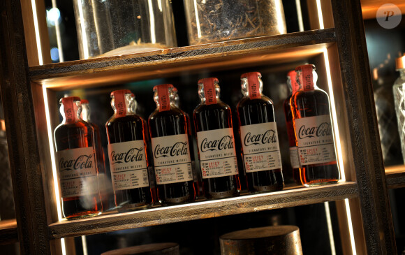 Soirée de lancement de "Coca-Cola Signature Mixers", une nouvelle gamme de boissons conçue pour la préparation des cocktails. Paris, le 7 novembre 2019. © Ramsamy Veeren/Bestimage