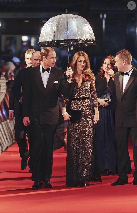 Kate Middleton et le prince William à Londres en 2012.