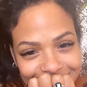 Christina Milian dans un hôtel à Cannes avec M. Pokora, avant la cérémonie des NRJ Music Awards, le 9 novembre 2019.