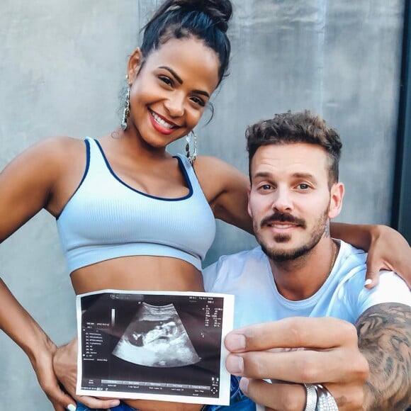 Christina Milian et M. Pokora annoncent l'arrivée d'un futur bébé- juillet 2019- Instagram.