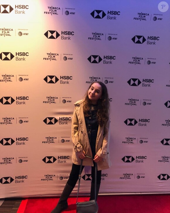 La jeune comédienne de 13 ans, Lauren Griggs, sur Instagram, le 23 avril 2018. Alors qu'elle débutait une carrière à Broadway, l'adolescente serait décédée des suites d'une violente crise d'asthme le 5 novembre 2019.