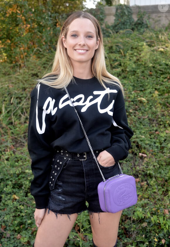 Ilona Smet - Front Row du défilé Lacoste Collection Prêt-à-Porter Printemps/Eté 2020 lors de la Fashion Week de Paris, le 1er octobre 2019. © Veeren Ramsamy-Christophe Clovis/Bestimage