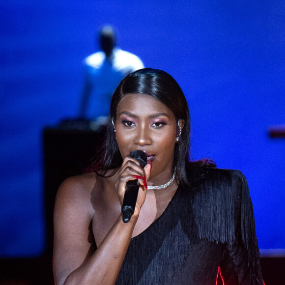 Aya Nakamura - Etam Live Show 2019 au Stade Roland Garros à Paris le 24 septembre 2019. © Rachid Bellak / Bestimage
