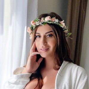 Martika enceinte et en lingerie, le 29 septembre 2019