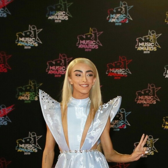 Bilal Hassani - 21ème édition des NRJ Music Awards au Palais des festivals à Cannes le 9 novembre 2019. © Dominique Jacovides/Bestimage