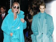 Céline Dion : Beauté turquoise ultrastylée, suite de son défilé de looks