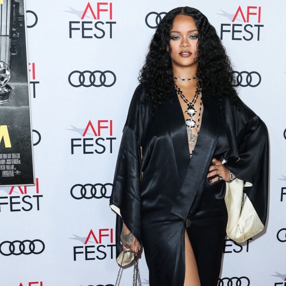 Rihanna à l'avant-première du film "Queen et Slim" à Los Angeles, au AFI Fest, le 14 novembre 2019.