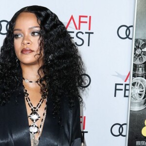 Rihanna à l'avant-première du film "Queen et Slim" à Los Angeles, au AFI Fest, le 14 novembre 2019.