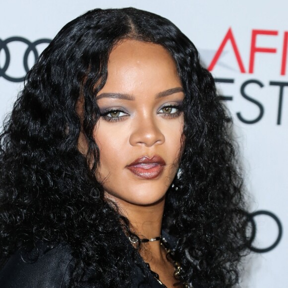 Rihanna à l'avant-première du film "Queen et Slim" à Los Angeles, au AFI Fest, le 14 novembre 2019.