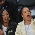 Rihanna - Les célébrités sont allées assister à un match des Lakers vs. Utah Jazz au Staples Center à Los Angeles, le 25 octobre 2019