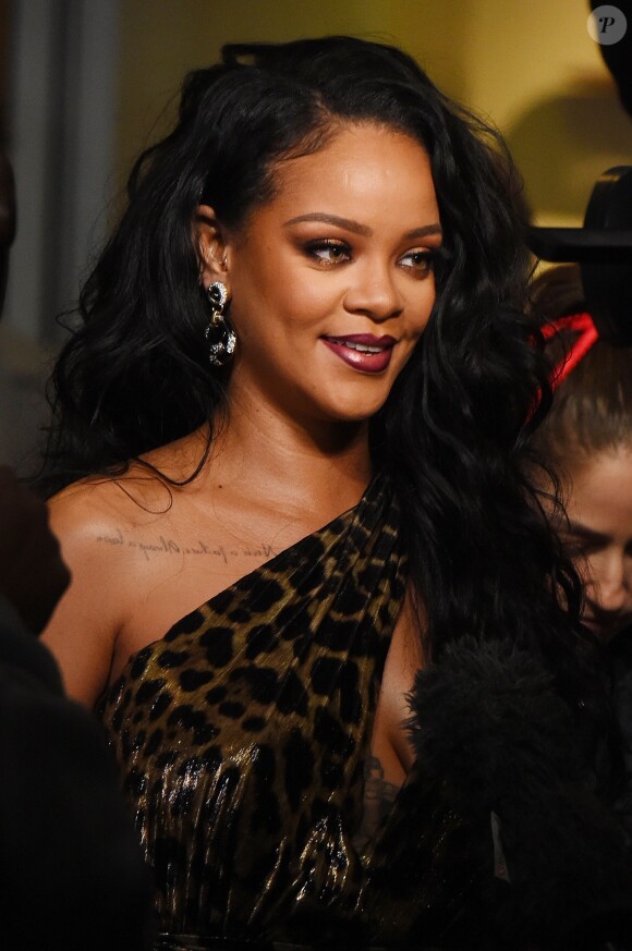 Rihanna lors du lancement de son livre au musée Solomon R. Guggenheim à New York, le 11 octobre 2019.