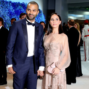 Tony Parker et sa femme Axelle - Arrivées des people au 71 ème gala de la Croix-Rouge Monégasque à Monaco le 26 juillet 2019. © Dominique Jacovides/Bestimage