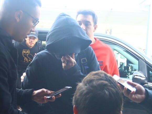 Exclusif - Neymar Jr quitte Barcelone le 11 novembre 2019.