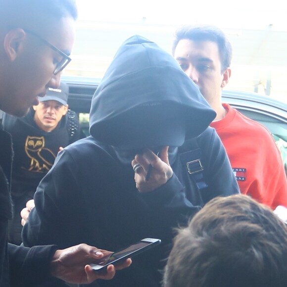 Exclusif - Neymar Jr quitte Barcelone le 11 novembre 2019.