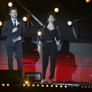 Exclusif  - Jérôme Anthony et Erika Moulet - 13ème édition du Concert pour la Tolérance 2019 à Agadir au Maroc, qui sera diffusé le 16 novembre 2019 sur W9.  © Perusseau-Veeren / Bestimage