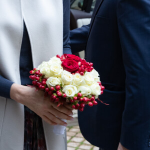 Le Prince Albert II et la Princesse Charlène de Monaco offrent des cadeaux aux personnes défavorisées au bureau de la Croix-Rouge monégasque dans le cadre des célébrations de la fête nationale monégasque, Monaco le 15 novembre 2019, © Olivier Huitel/Pool/Bestimage